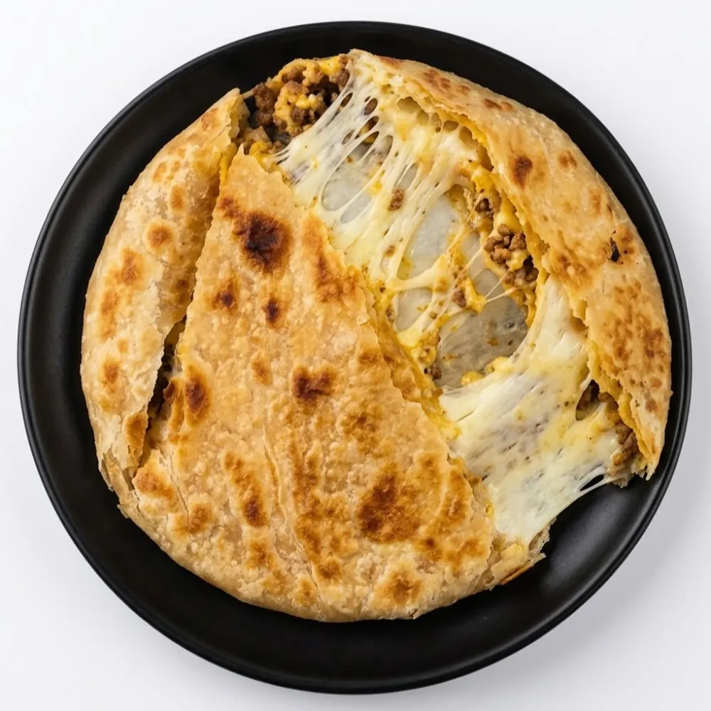 لحم جبنة براتا